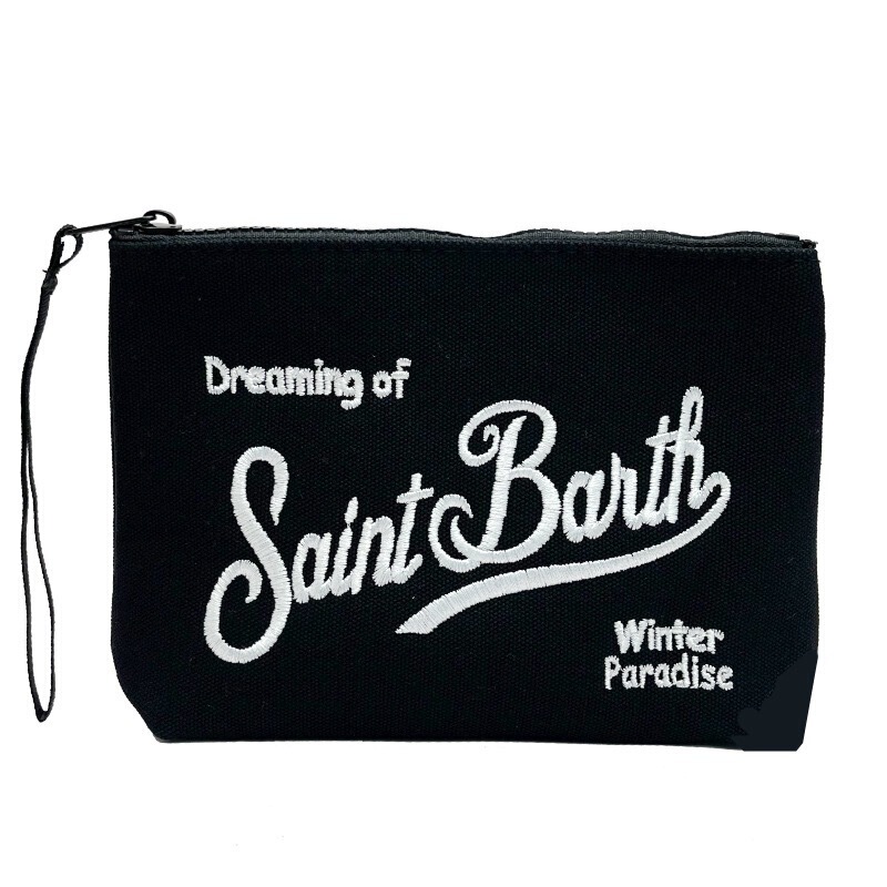 SAINT BARTH 2025新款帆布手拿包女欧美Clutch Bag潜水手提包厂家|undefined
