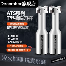 ATS数控T型铣刀杆加工中心侧铣CNC开槽刀具舍弃式T型铣刀25 32 40