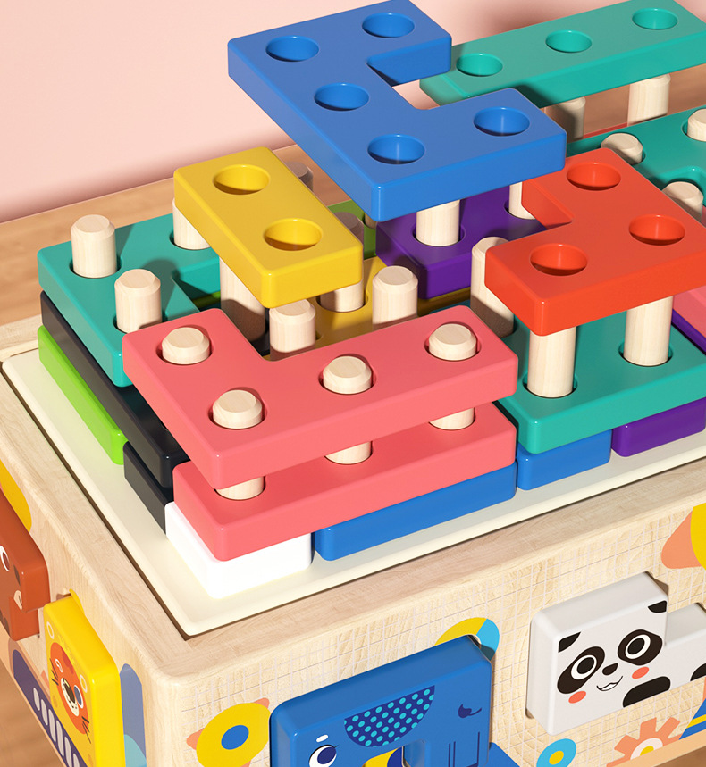 Educational Shape Matching Intelligence Car For Kids And Toddlers_voghion.com