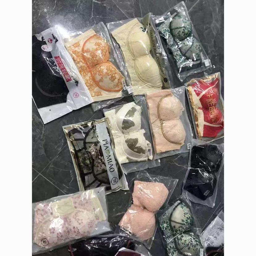 专供直播带货电商网红跨境外贸地摊断色码杂款内衣文胸批发调整型