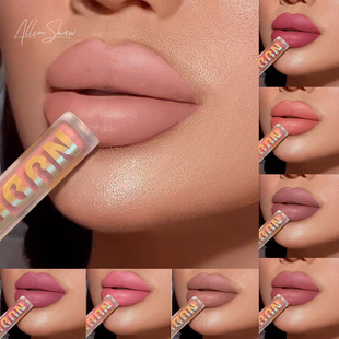 Amazon fully hosted cross-border lipstick lip glaze lip gloss non-stick cup waterproof matte lip glaze beauty new