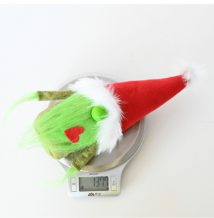 New Christmas Red Heart Grinch Faceless Doll Decoration Wholesale Nihaojewelry display picture 2