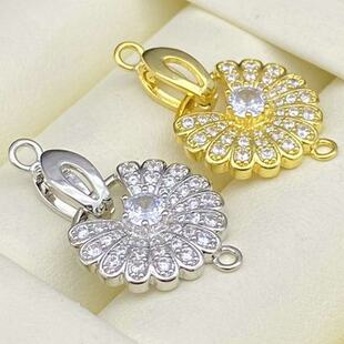 S925�y��ʯ�����朿� �r���p��DIY�Ʒ��� ��朿��^��ɫ��