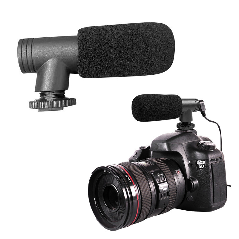 SLR Camera Microphone Live Photography Video Recording Interview Tone Noise Reduction Gun Camera Microphone