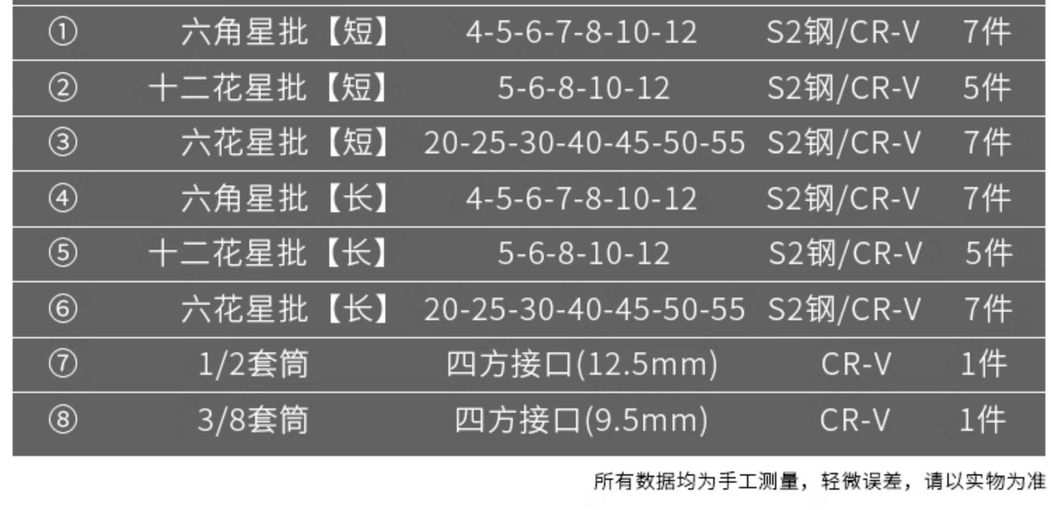 41-Piece Star Batch Set for Auto Repair and Maintenance, Special Spline Tools, Hexagonal Handle Wrench, Socket, Flower-Shaped Plum Blossom Wholesale
