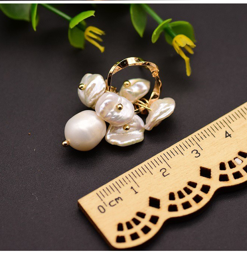 Drop Earrings Classification 1 Pair Quantity 1 Pair Pearl Copper Freshwater Pearl Earrings Tassel Drop Earrings