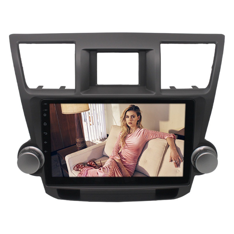 Adecuado para Toyota 09-12 Highlander coche Android GPS navegación todo en uno coche Bluetooth imagen de marcha atrás