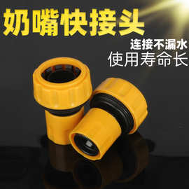 厂家供应奶嘴快接洗车水枪接头水管快接1寸快速接头套装