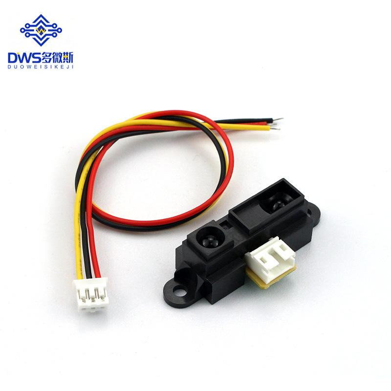 2Y0A21 GP2Y0A21YK0F 红外测距传感器 GP2D12距离检测10-80cm带线
