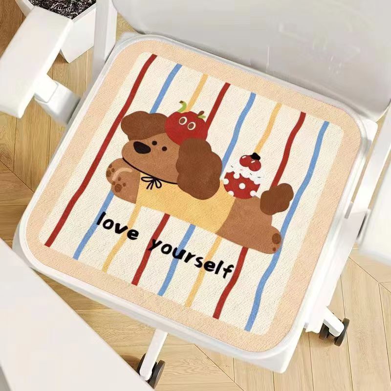 Cartoon Cute Office Dormitory Student Sofa Seat Cushion Chair Cushion Warm Cool Cashmere Cushion Cartoon Cute Office Dormitory Student Sofa Seat Cushion Chair Cushion Warm Cool Cashmere Cushion