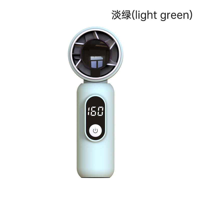 2025 新ホットモデル 199 スピード高速ハンドヘルドファンポータブル USB ミニファンタービン風集風小型ファン|undefined