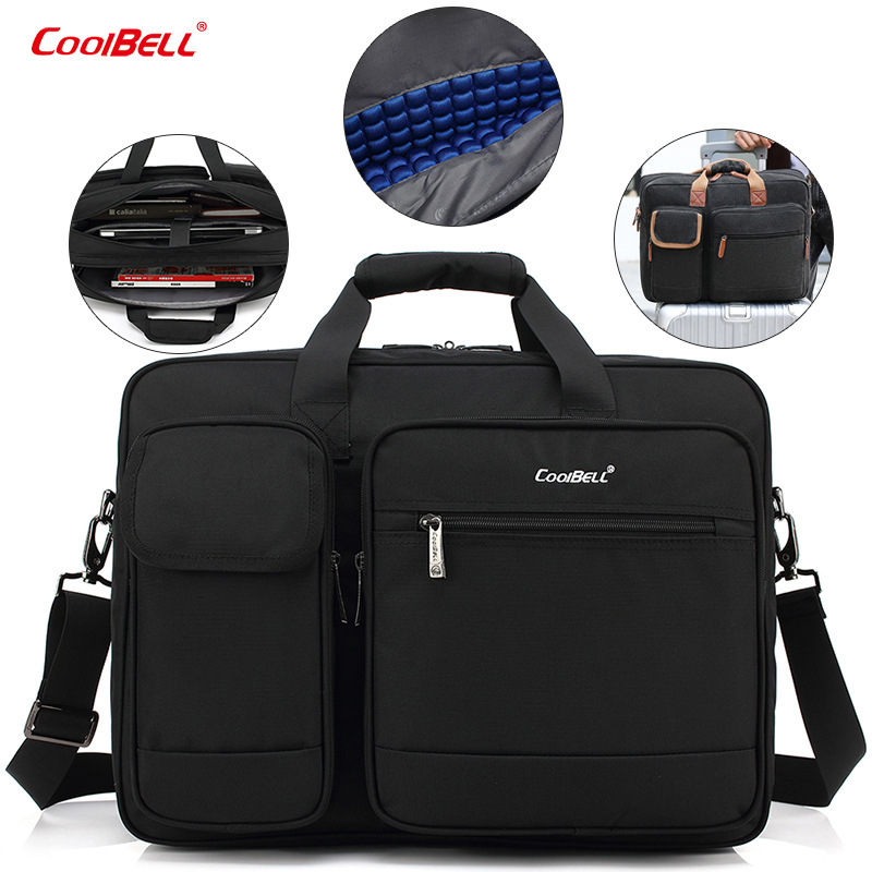 Spot Wholesale Cross-Border Portable Tablet Bag Business Men's Waterproof and Wear-Resistant Briefcase Nylon Shoulder Bag