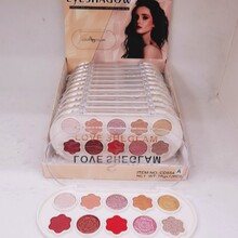 外贸热销LOVE SHEGLAM眼影高光腮红多用眼影盘珠光哑光彩妆批发