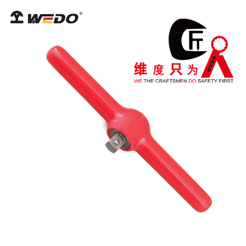WEDO维度绝缘工具VDE认证工具 绝缘浸塑滑行头手柄 铬钒钢IN538