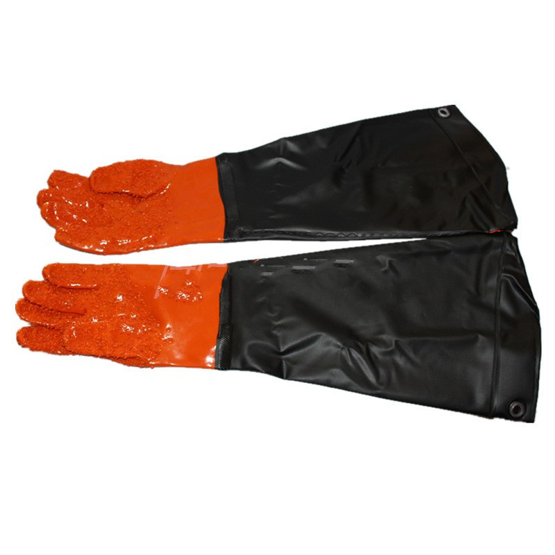 止滑加长手套 工业农业下水捕鱼劳保手套