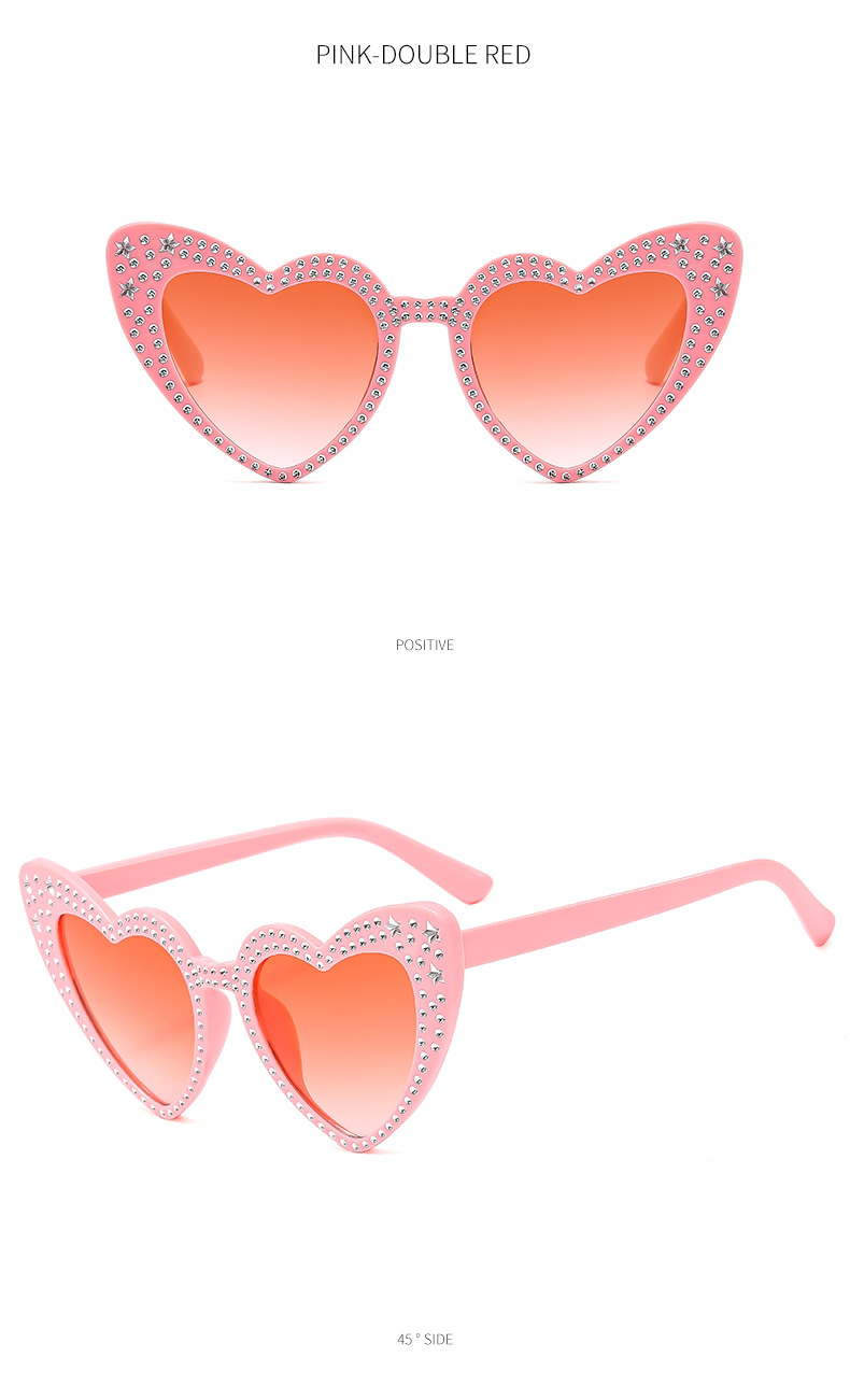 Occhiali da sole a cuore per donna eleganti con strass alla moda_voghion.com