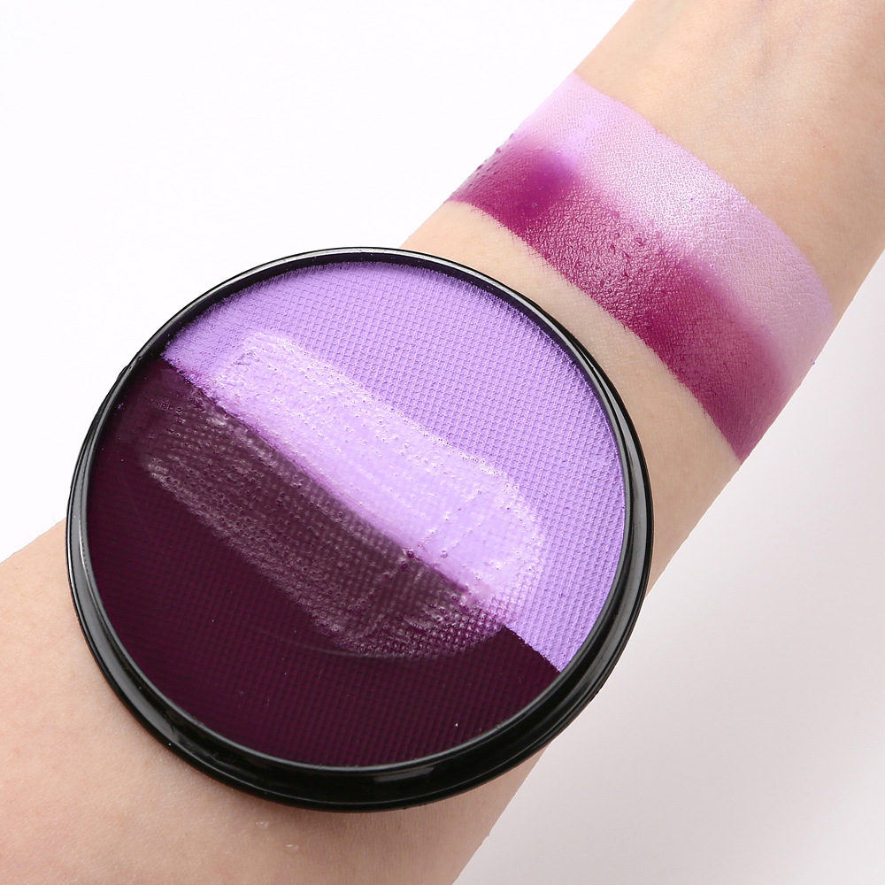 30g doble color a juego caja única pintura corporal soluble en agua pintura Festival etapa ópera fiesta Cara color cara