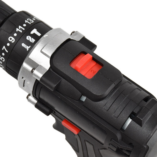Multifunctional Rechargeable Impact Lithium Electric Drill Industrial Grade Household Electric Screwdriver Set Hand Electric Drill Power Tools