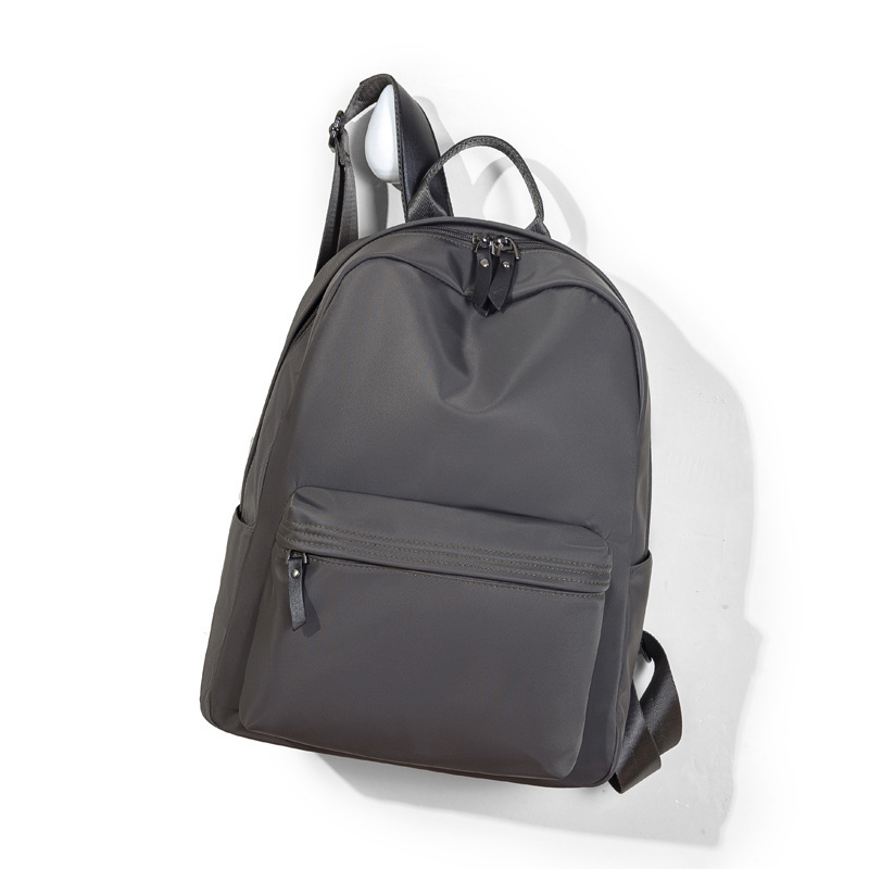 双肩包女牛津布书包简约时尚百搭小众背包大容量帆布女士旅行包