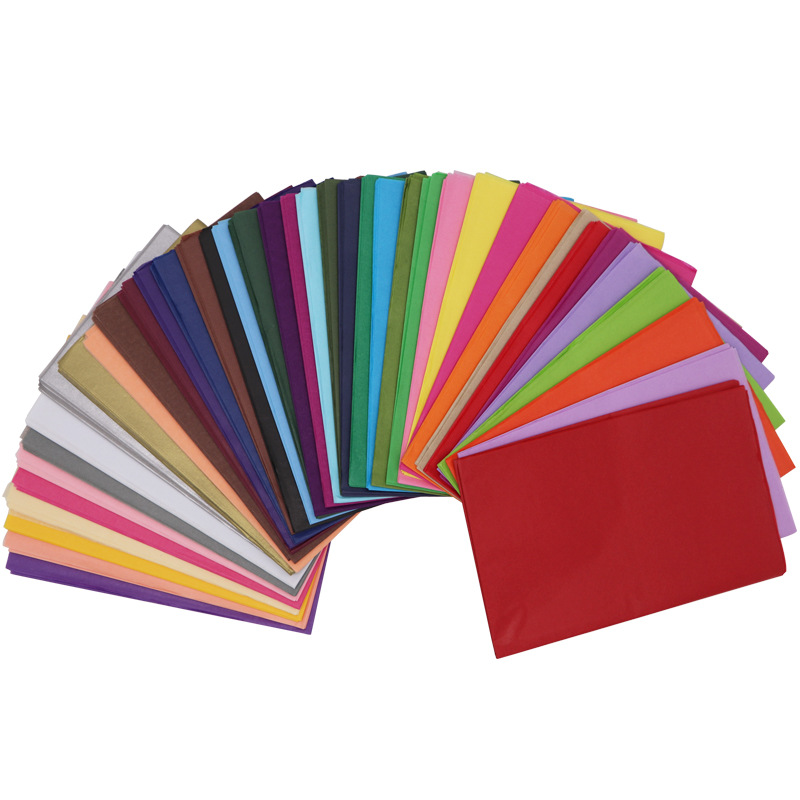 17G papel de color regalo papel de embalaje de frutas papel de embalaje de ropa papel de pera color papel de copia impresión personalización