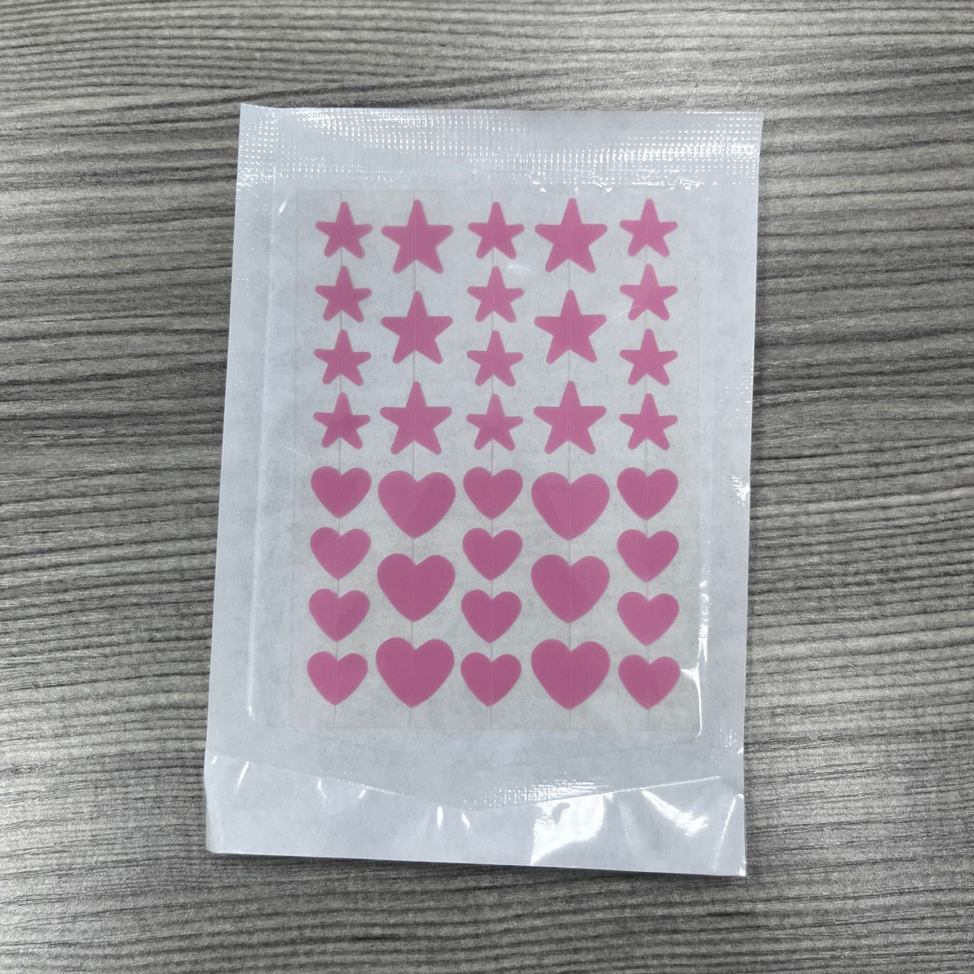 PE-36 하트 스타 조합 핑크