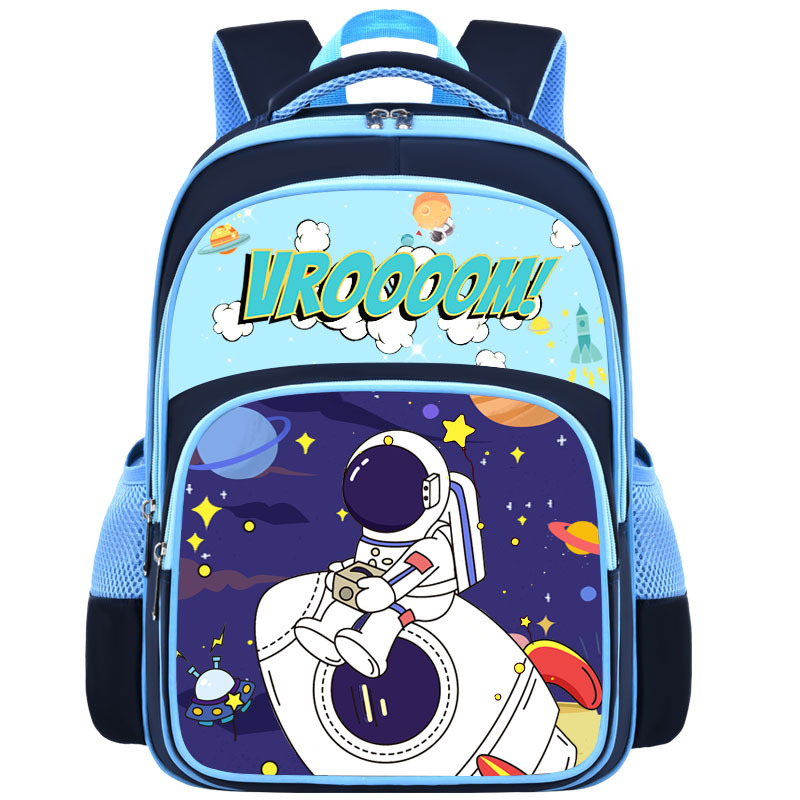 Mochila para niños y niñas, mochila de hombro de gran capacidad para 1 - 2 - 3 - 6 grados, diseño de reducción de carga impermeable