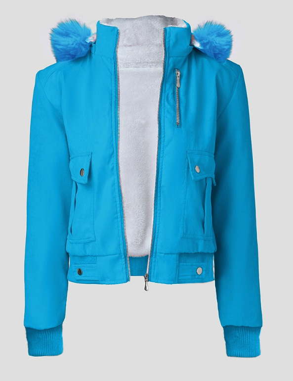 Women's Clothing 2024 Autumn and Winter Casual Jacket Furry Lined Coat Women's Clothing_voghion.com