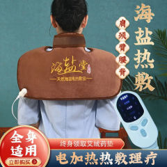 電気加熱塩袋海塩粗塩肩保護温湿布袋家庭用灸理学療法首と肩温湿布袋直毛用塩袋