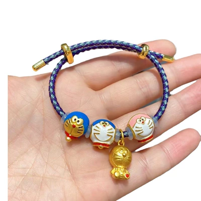 Zərgərlik ara hissələri, Enameled Doraemon Jingle Cat
