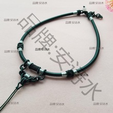 手编绳子结挂绳项链绳DIY玉坠挂绳玉绳黑绳女项圈吊坠挂绳男玉佩