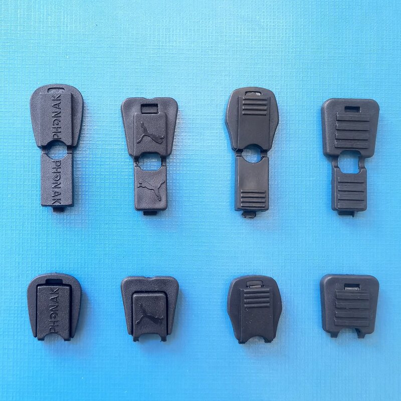 Plastic pull tail clip 0.5cm wide rope buckle plastic Press buckle Plastic pull tail clip 0.5cm wide rope buckle plastic Press buckle
