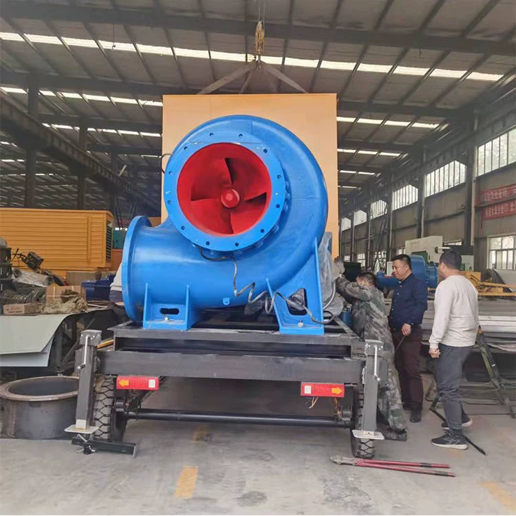 Насос смешанного потока становится большим потоком съемного прицепа