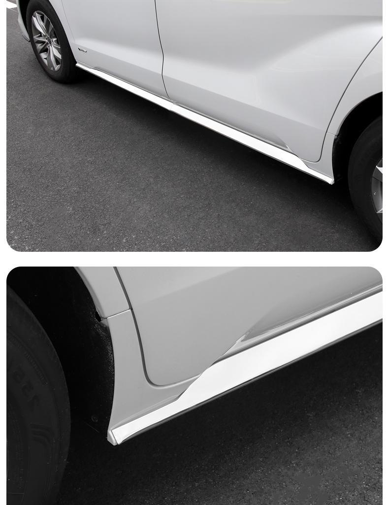 Suitable for Toyota Sienna Side Skirt Trim Strips, Modified Decorative Sienna Body Trim Strips, Grevia Special Accessories, Exterior Decoration