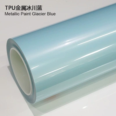 Ppf Color Car Clothing | Auto Color Change Film - tpu-metal-glacier-blue-1524mx15m