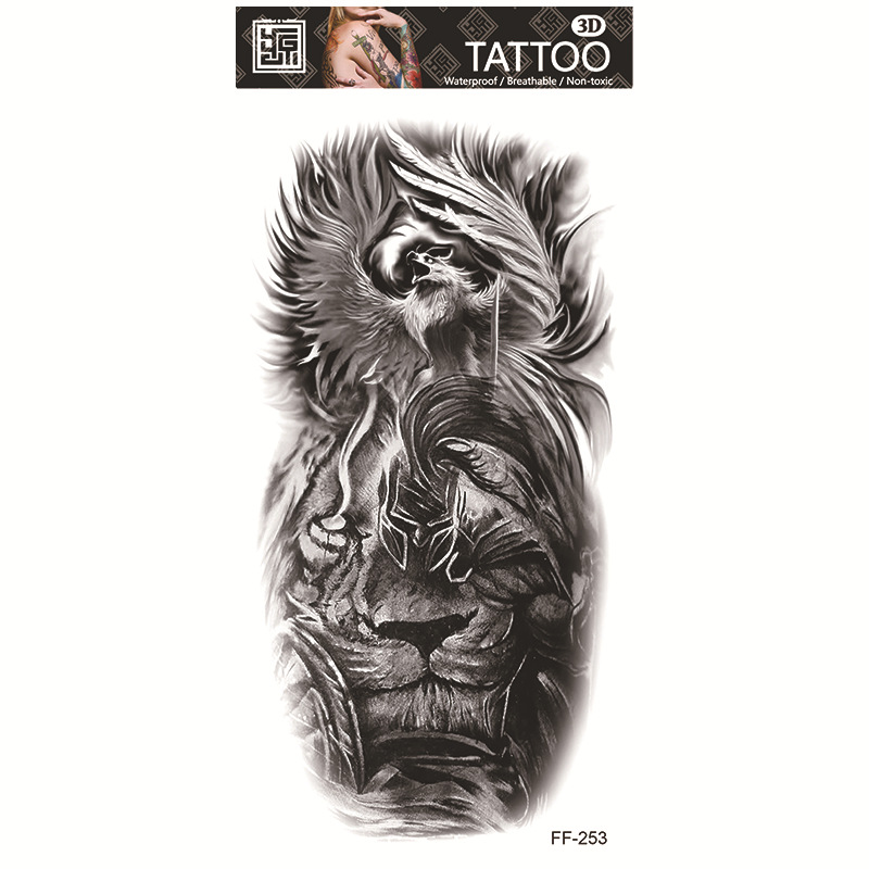 Tatuajes Temporales Impermeables de Papel de Transferencia al Agua para Cuerpo Entero image 59