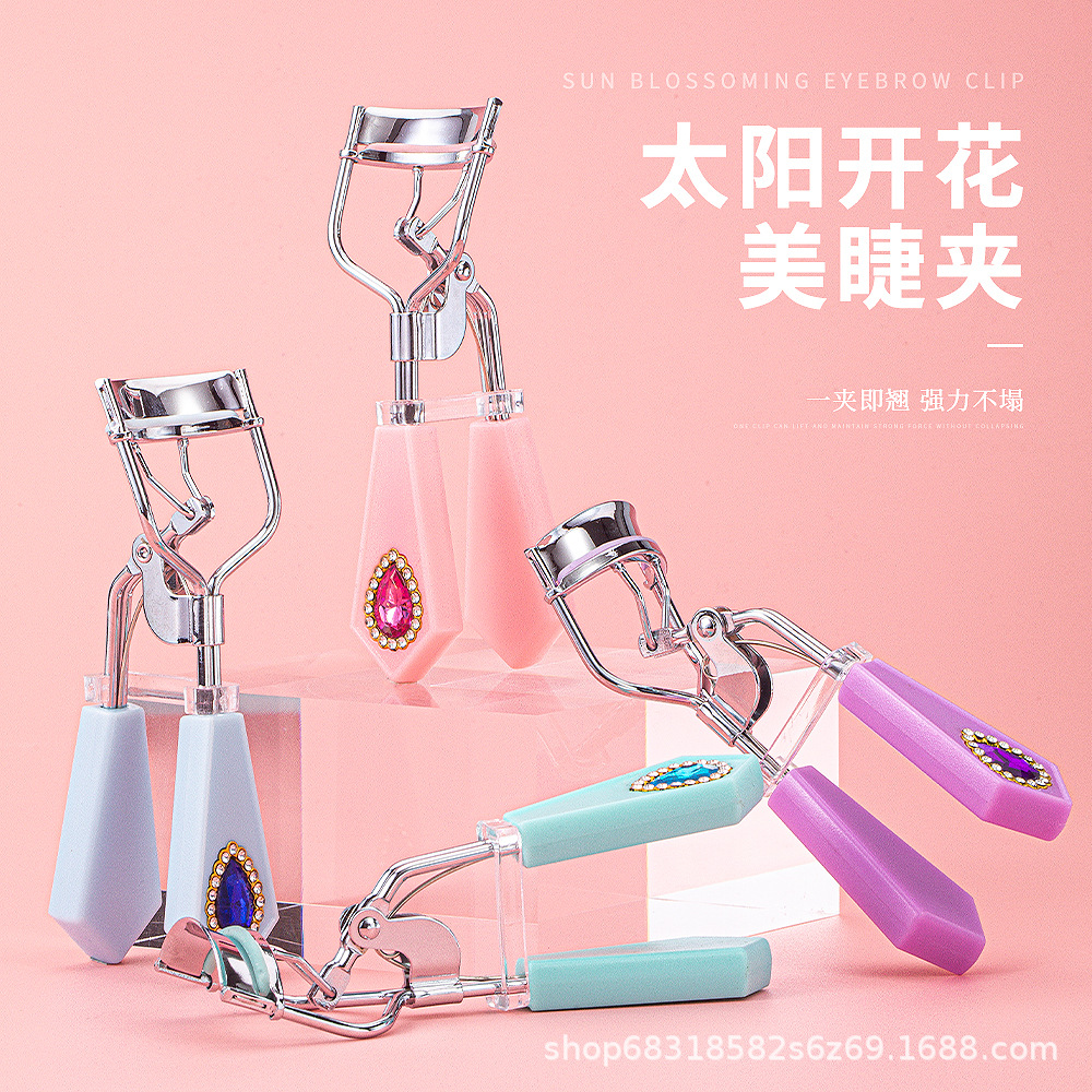 广角睫毛夹新款辅助器太阳花眼睫毛卷翘器美妆工具工厂批发眼部