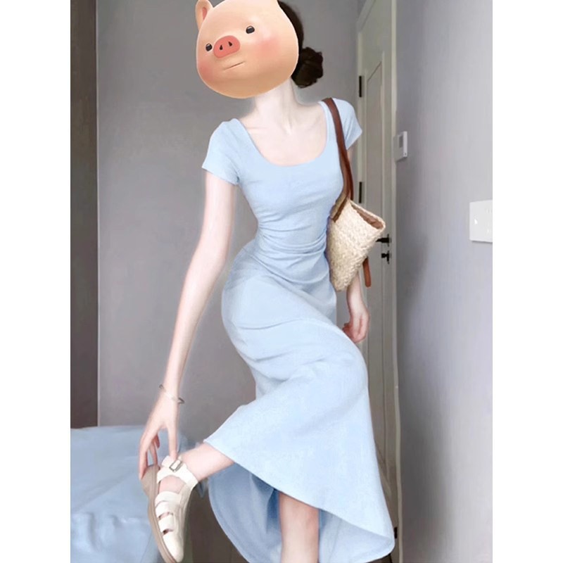 파란색 [긴 기장]