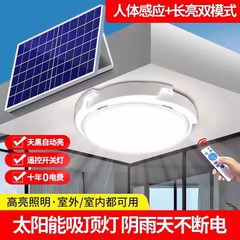家庭用バルコニー吊り下げ照明 自動感知点灯 室内/屋外照明 新農村向けソーラー感知天井照明器具