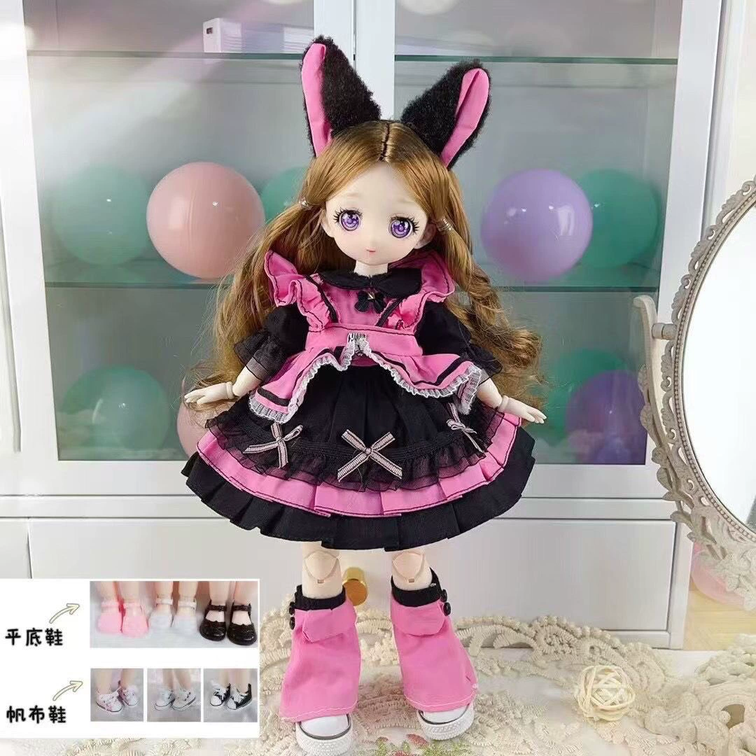 Doll, set for princess, comics, toy, internet celebrity, 30 cm