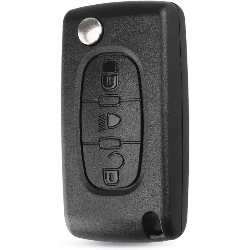 Exclusively for Export, 3-Key Key Shell Replacement for Peugeot 207 307, Citroen C4, C4 Sega