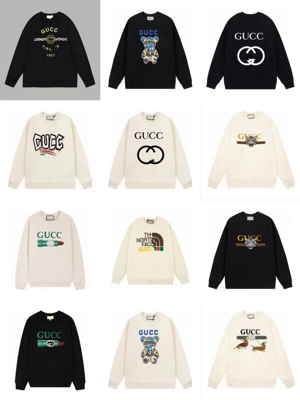 新款欧美古G家满印奇CCl魔术贴卫衣网红ins上衣潮牌衣服上衣外套|undefined