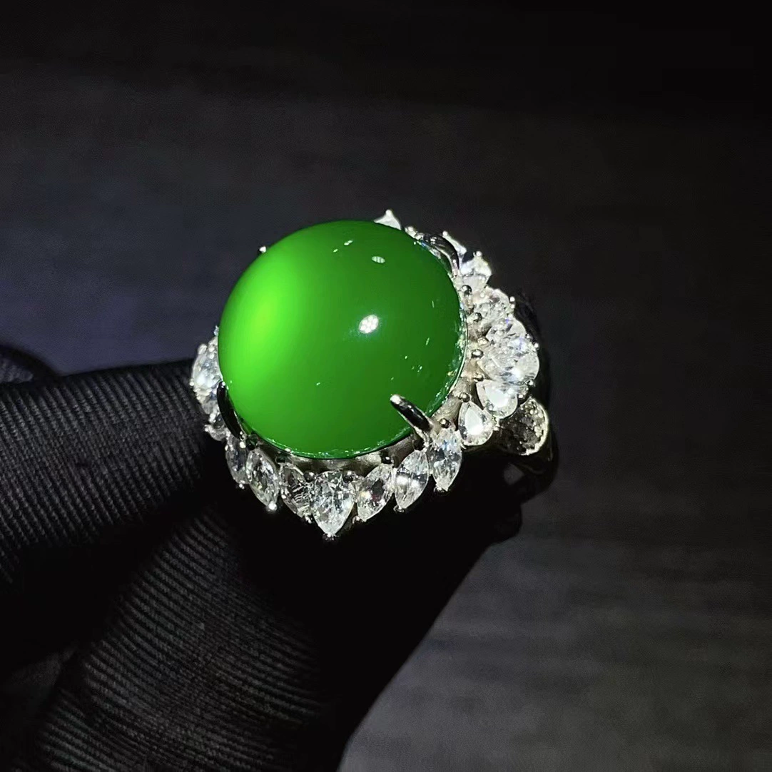 Кольцо с органическим агатом, ювелирное изделие, серебро 925