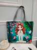 Cartoon shopping bag, fashionable trend capacious one-shoulder bag, 2023 collection