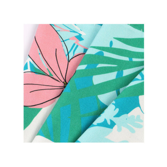 Cotton Rayon Four-Way Stretch Printed Fabric Spring and Summer Breathable Sportswear Tights Yoga Stretch Fabric