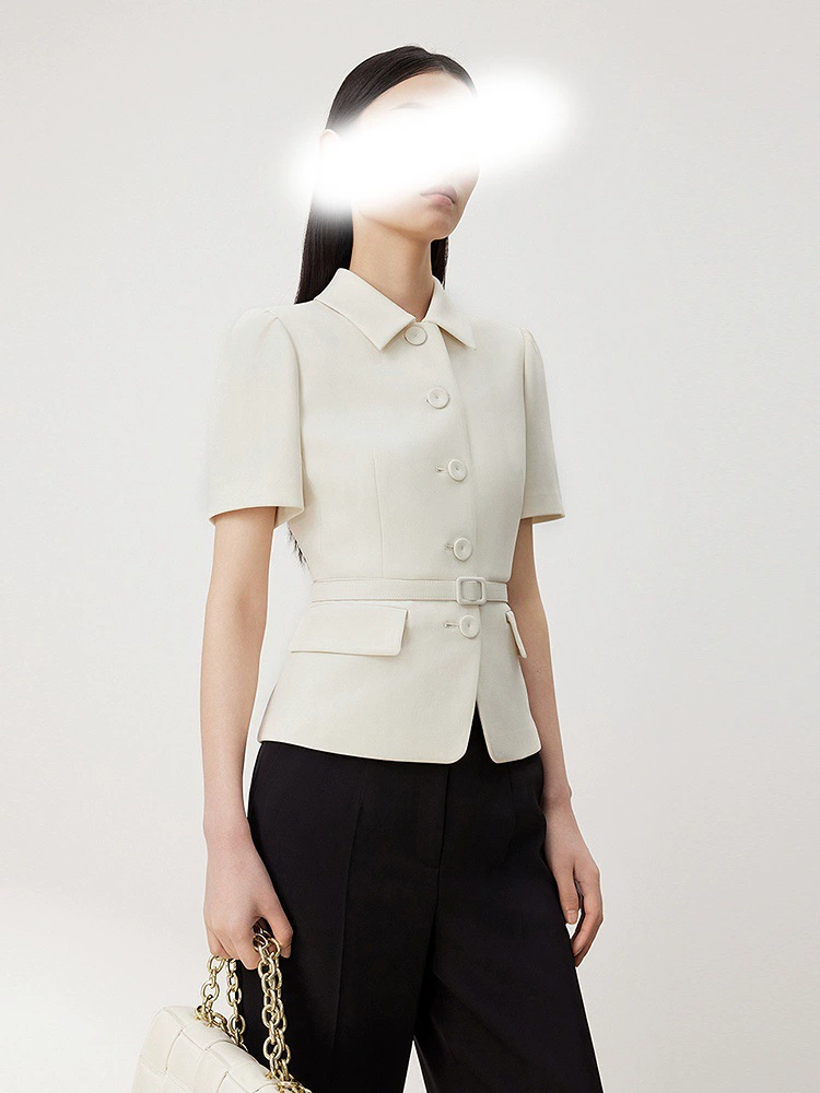 Summer suit, with short sleeve