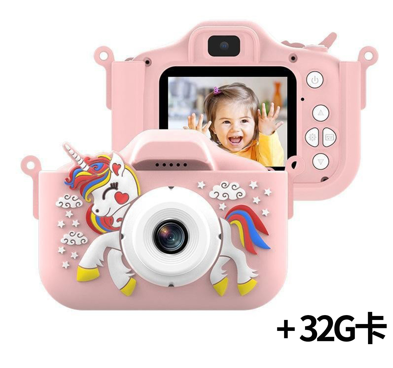 Cámara para niños gato gato de píxeles de alta definición transfronteriza 2000W Cámara mini X5S sin tarjeta de doble cámara delantera y trasera