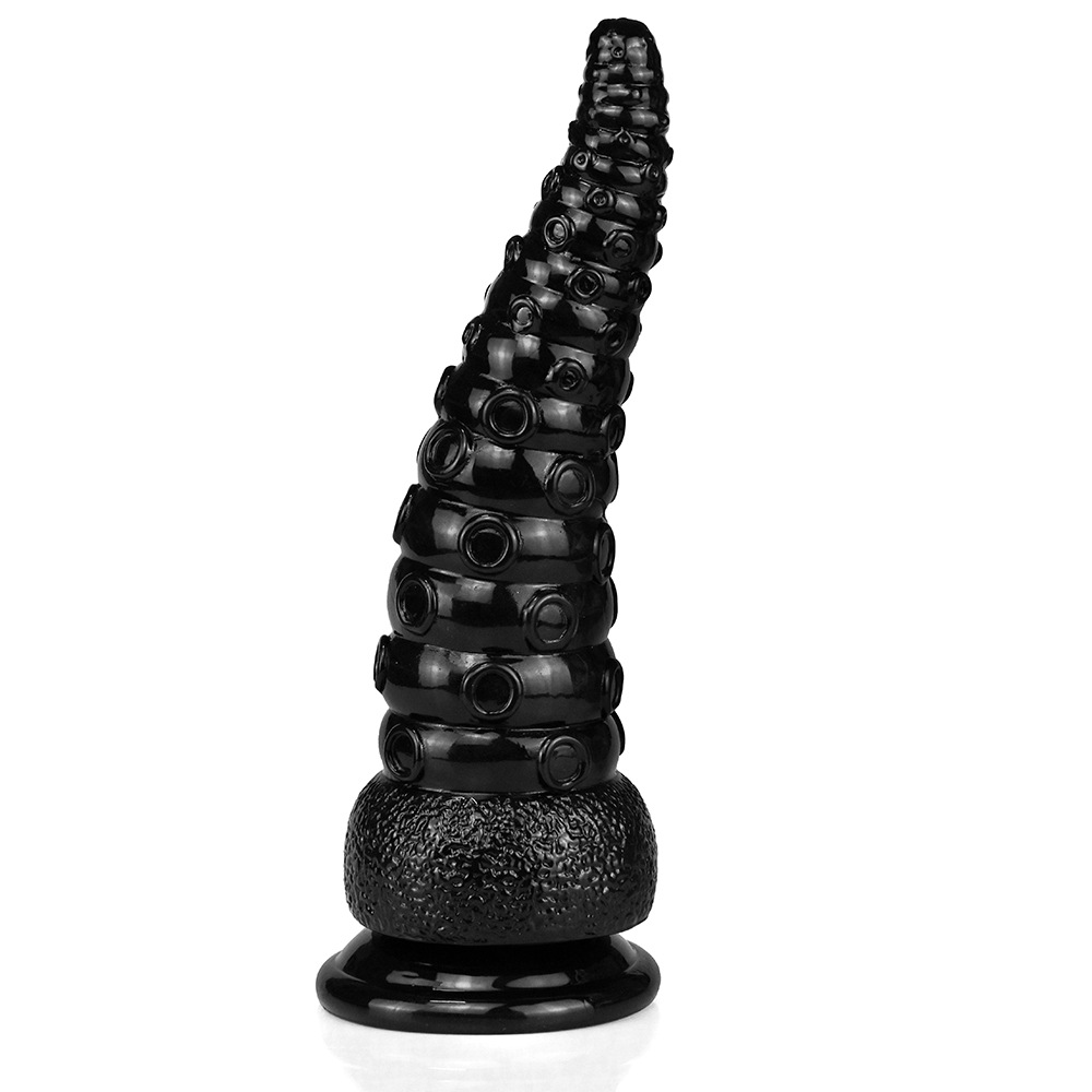 Octopus tentacle dildo anal plug masturbator anal diffuser back court bead male and female sexual adult products_voghion.com