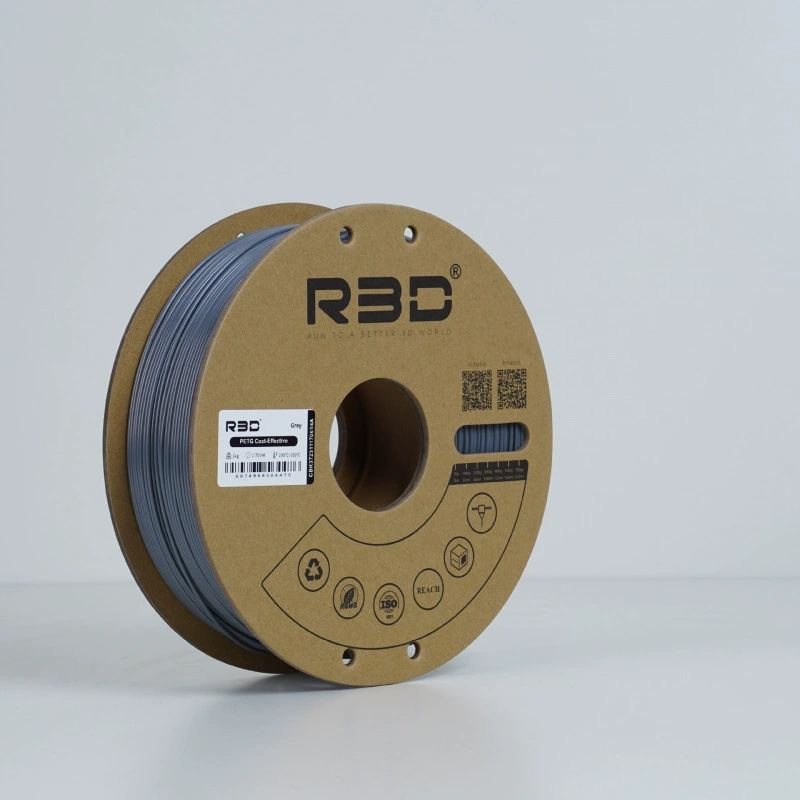 PETG-нить (R3D) 1 кг — экономичный сорт, разноцветные катушки и объёмы