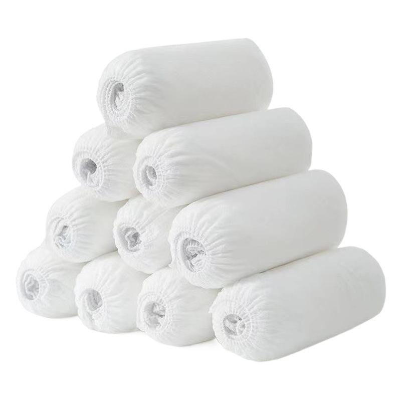 Cubiertas de zapatos desechables no tejidas para el hogar, taller interior blanco, sala de ordenador, cubiertas especiales para pies gruesas, a prueba de polvo, resistentes al desgaste, sin lavado