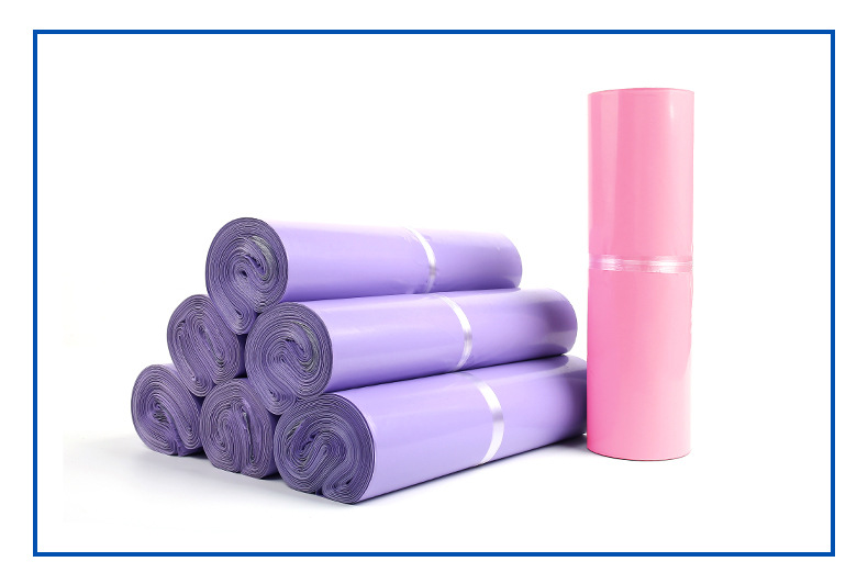 Wholesale of colored express delivery bags, packing bags, thickened clothing packaging bags, waterproof large logistics bags, parcel bags and destruction bags pic 10